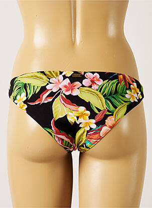 Bas de maillot de bain imprimé tie and dye culotte noir BANANA MOON femme
