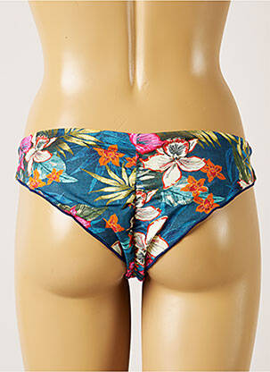 Bas de maillot de bain imprimé tie and dye culotte bleu BANANA MOON femme