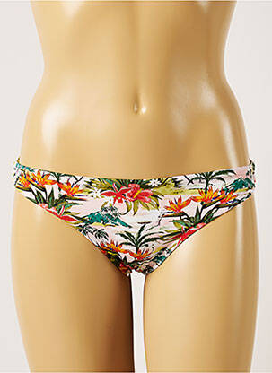 Bas de maillot de bain imprimé tie and dye culotte vert BANANA MOON femme