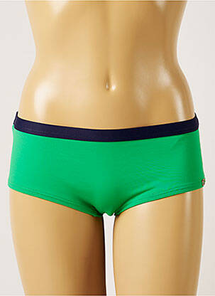 Bas de maillot de bain shorty shorty vert BANANA MOON femme