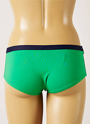 Bas de maillot de bain shorty shorty vert BANANA MOON femme