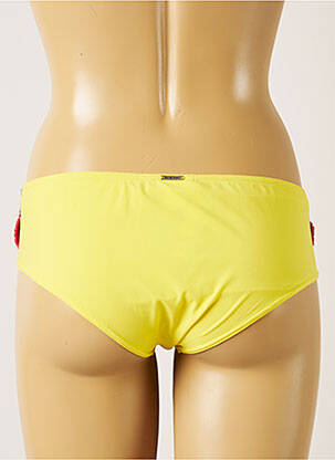 Bas de maillot de bain shorty shorty jaune BANANA MOON femme