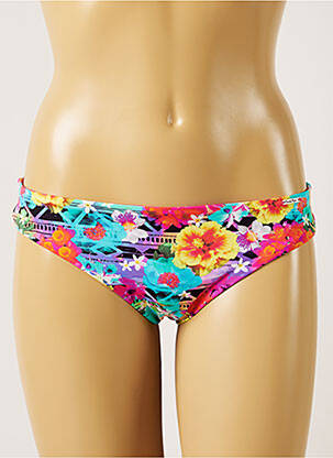 Bas de maillot de bain stretch culotte bleu BANANA MOON femme