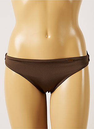 Bas de maillot de bain stretch culotte vert BANANA MOON femme