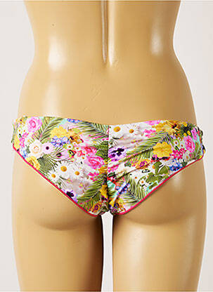 Bas de maillot de bain imprimé tie and dye culotte vert BANANA MOON femme