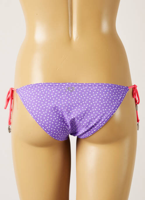Bas de maillot de bain violet BANANA MOON pour femme