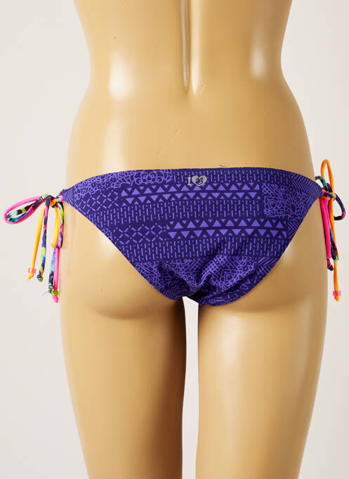 Bas de maillot de bain violet BANANA MOON pour femme