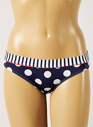 Bas de maillot de bain stretch culotte bleu BANANA MOON femme
