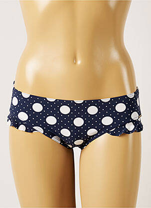 Bas de maillot de bain stretch culotte bleu BANANA MOON femme