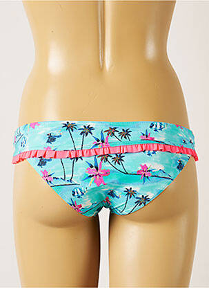 Bas de maillot de bain imprimé tie and dye culotte bleu BANANA MOON femme