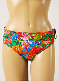 Bas de maillot de bain imprimé tie and dye culotte orange BANANA MOON femme