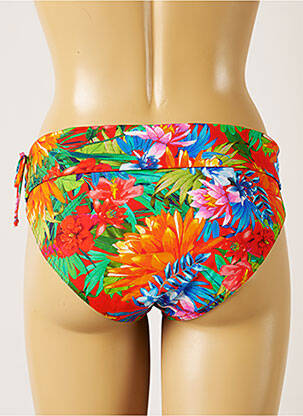 Bas de maillot de bain imprimé tie and dye culotte orange BANANA MOON femme