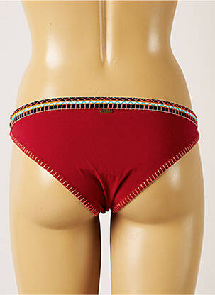 Bas de maillot de bain stretch culotte rouge BANANA MOON femme