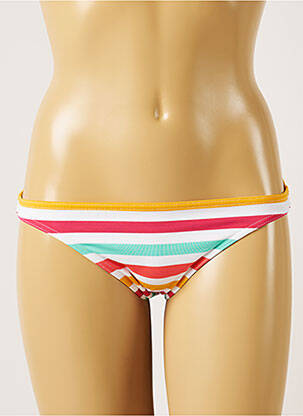 Bas de maillot de bain stretch culotte blanc BANANA MOON femme