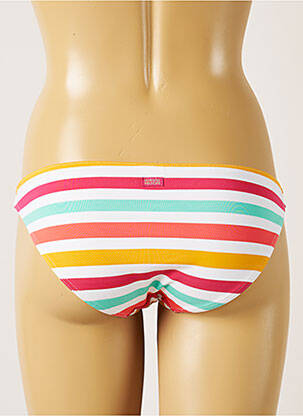 Bas de maillot de bain stretch culotte blanc BANANA MOON femme