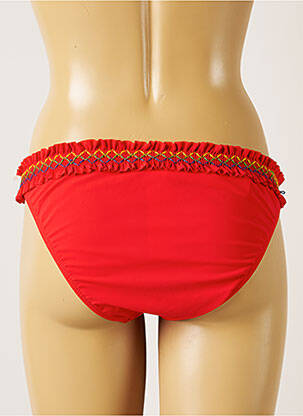 Bas de maillot de bain stretch culotte rouge BANANA MOON femme