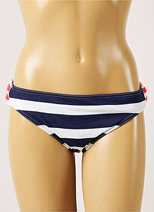 Bas de maillot de bain stretch culotte bleu BANANA MOON femme