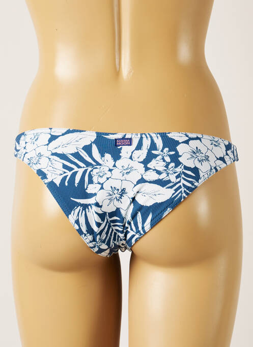 Bas de maillot de bain bleu BANANA MOON pour femme