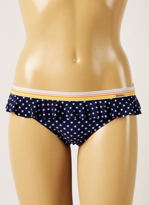 Bas de maillot de bain bleu BANANA MOON pour femme