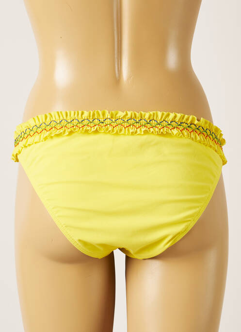 Bas de maillot de bain jaune BANANA MOON pour femme