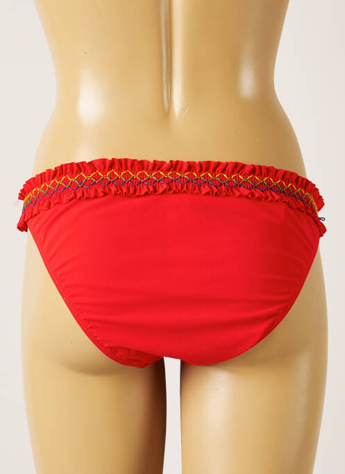 Bas de maillot de bain rouge BANANA MOON pour femme