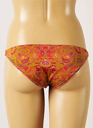 Bas de maillot de bain imprimé fleurs bikini rose BANANA MOON femme