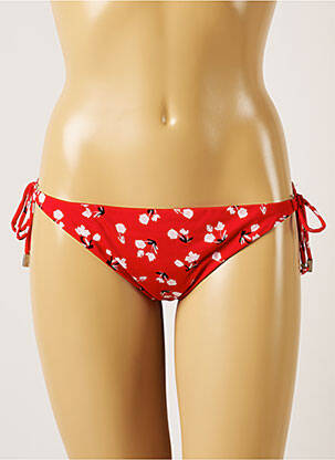 Bas de maillot de bain shorty shorty rouge BANANA MOON femme