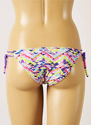 Bas de maillot de bain fermeture liens à nouer bikini bleu BANANA MOON femme