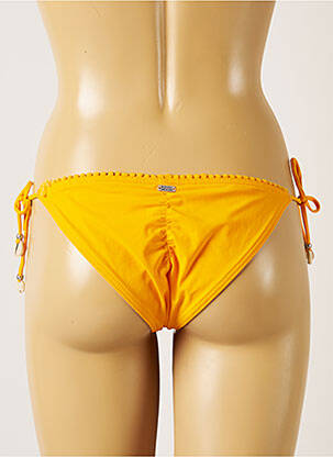 Bas de maillot de bain fermeture liens à nouer bikini orange BANANA MOON femme