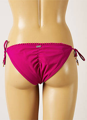 Bas de maillot de bain fermeture liens à nouer bikini violet BANANA MOON femme