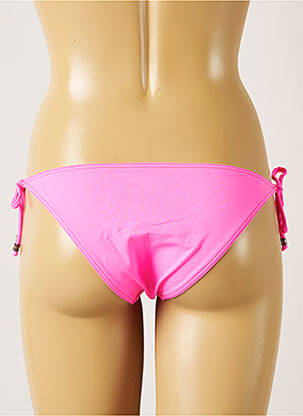Bas de maillot de bain fermeture liens à nouer bikini rose BANANA MOON femme
