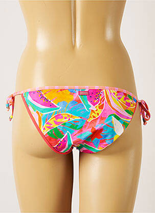 Bas de maillot de bain imprimé fantaisie bikini orange BANANA MOON femme