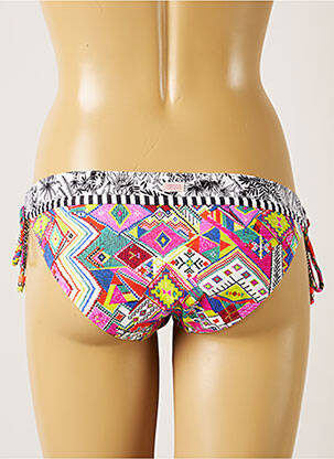 Bas de maillot de bain fermeture liens à nouer bikini blanc BANANA MOON femme