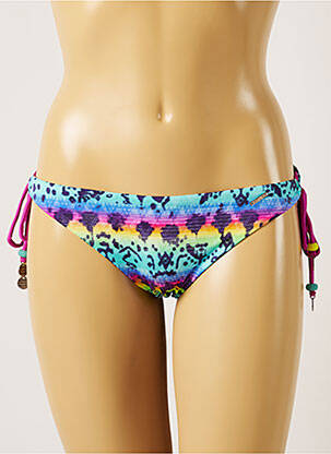 Bas de maillot de bain fermeture liens à nouer bikini violet BANANA MOON femme