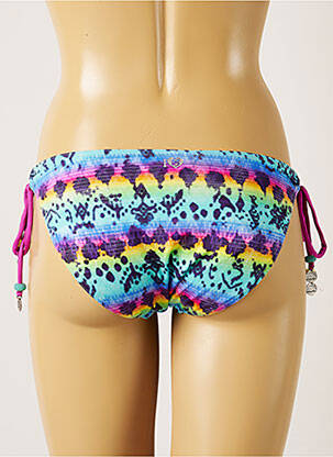 Bas de maillot de bain fermeture liens à nouer bikini violet BANANA MOON femme