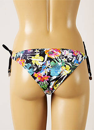 Bas de maillot de bain imprimé fleurs bikini blanc BANANA MOON femme