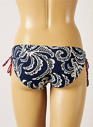 Bas de maillot de bain imprimé fantaisie bikini bleu BANANA MOON femme