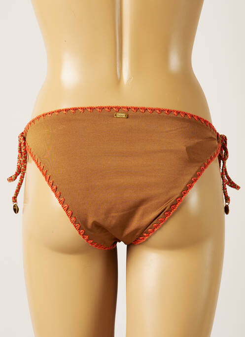 Bas de maillot de bain marron BANANA MOON pour femme