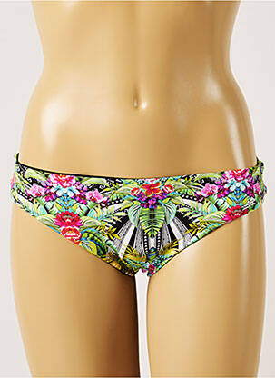 Bas de maillot de bain stretch culotte vert BANANA MOON femme