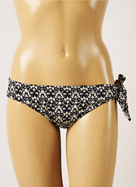 Bas de maillot de bain imprimé fantaisie bikini noir BANANA MOON femme