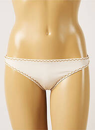 Bas de maillot de bain stretch culotte beige BANANA MOON femme