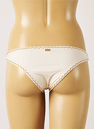Bas de maillot de bain stretch culotte beige BANANA MOON femme