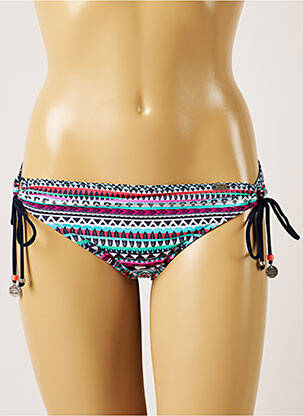 Bas de maillot de bain stretch culotte bleu BANANA MOON femme