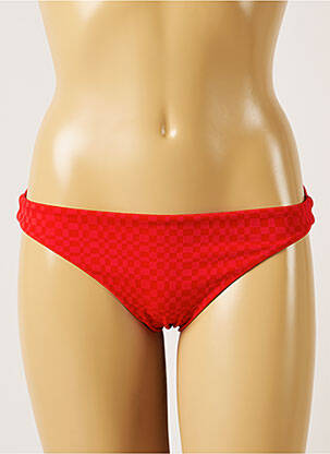 Bas de maillot de bain stretch culotte rouge BANANA MOON femme