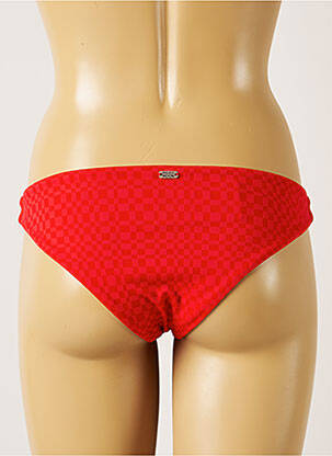 Bas de maillot de bain stretch culotte rouge BANANA MOON femme