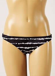 Bas de maillot de bain imprimé fantaisie culotte noir BANANA MOON femme