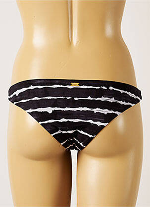 Bas de maillot de bain imprimé fantaisie culotte noir BANANA MOON femme
