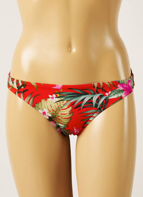 Bas de maillot de bain rouge BANANA MOON pour femme