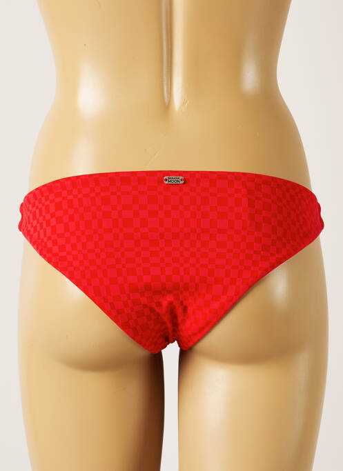 Bas de maillot de bain rouge BANANA MOON pour femme