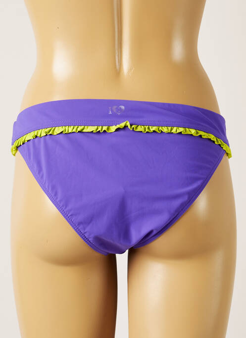 Bas de maillot de bain violet BANANA MOON pour femme